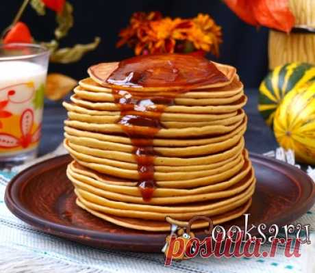Тыквенные панкейки фото рецепт приготовления