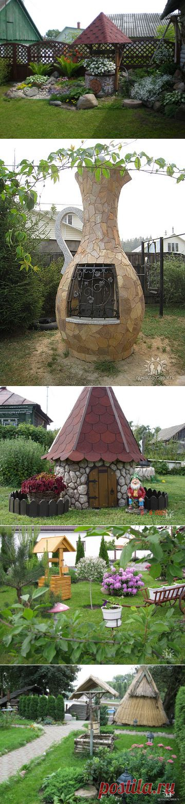 Садовый дизайн: колодцы | HandMade
