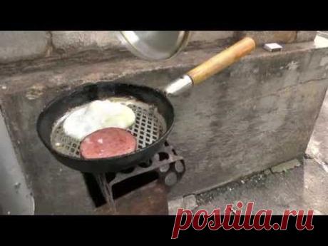 Ракетная печь, реактивная - Rocket stove. Для дачи и пикников на улице