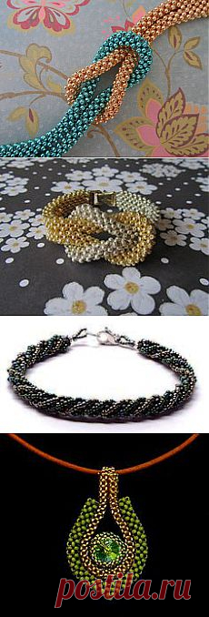 Cubic Right Angle Weave - Interchangeable Looped Bracelet PDF