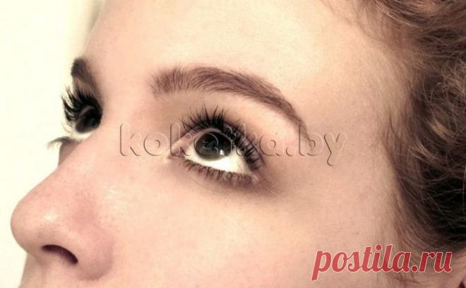 Как подводить брови