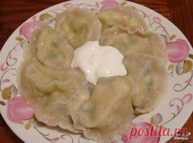 Вареники с творогом и луком - кулинарный рецепт с фото на Повар.ру
