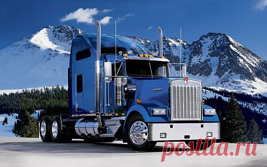 Картинка Kenworth W900 / Кенворт W 900 » Грузовики » Автомобили » Картинки 24 - скачать картинки бесплатно
