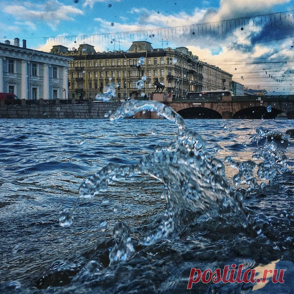 Волнующиеся воды Фонтанки