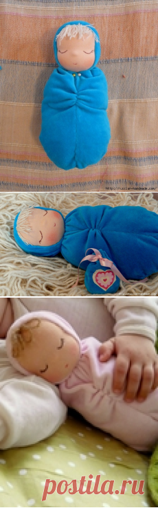 Вальдорфская куколка СПЛЮША. Мастер-класс