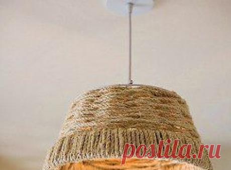 Абажур на дачу