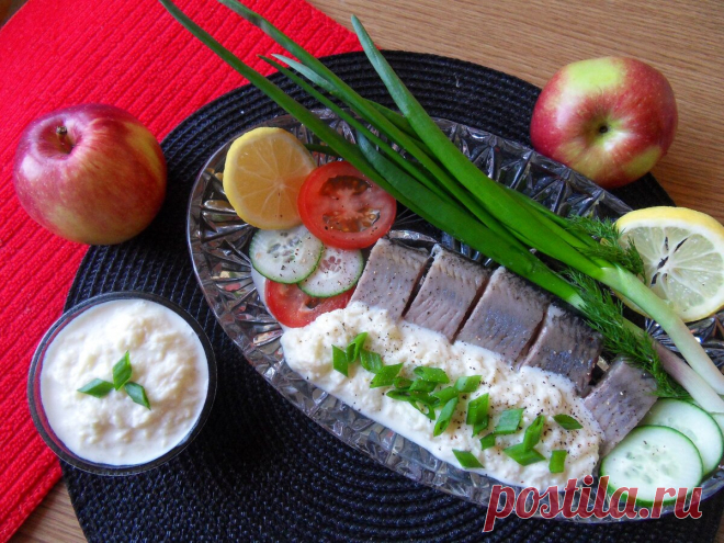 Любимый соус для селёдки - хочется ложками есть, а рыбка с ним просто улёт | HandMade39.Ru | Яндекс Дзен