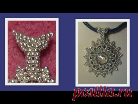 Attachment for Shiny rivoli Pendant Beading Tutorial by HoneyBeads1 (Photo tutorial)