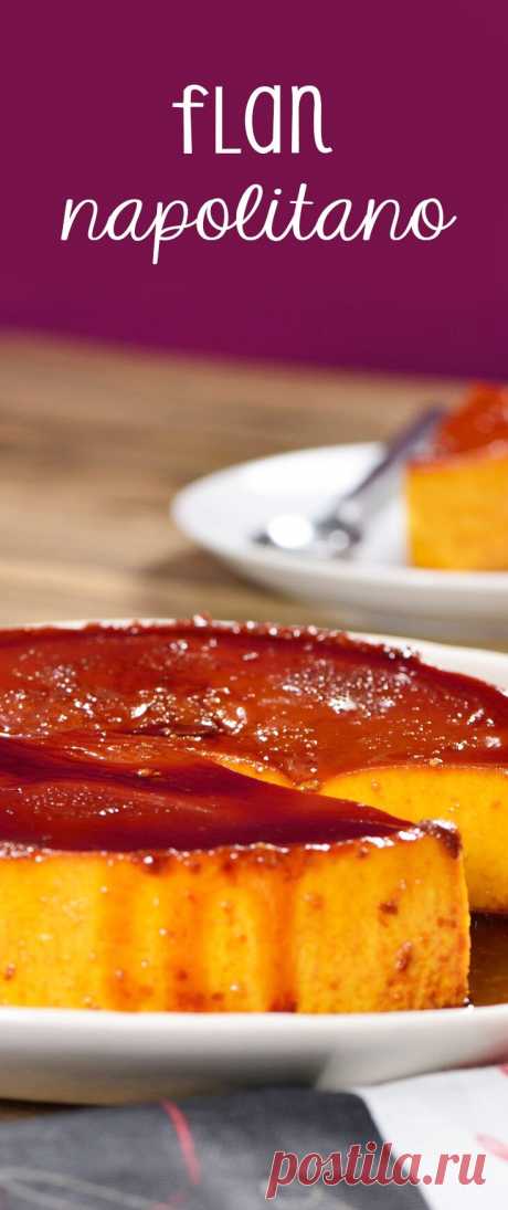 Flan Napolitano Tradicional Esta receta de Flan Napolitano tradicional no puede faltar en tu recetario de repostería. Un básico de la cocina mexicana, este postre es de sencilla preparación, pues solo tienes que licuar los ingredientes, así que prepararlo en casa es fácil y rápido, sobre todo si sigues nuestro paso a paso. Consiente a toda tu familia con esta receta sencilla de flan napolitano al horno.