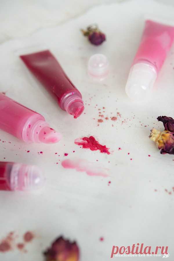 Lemon Rose Tinted Lip Balm - Humblebee & Me