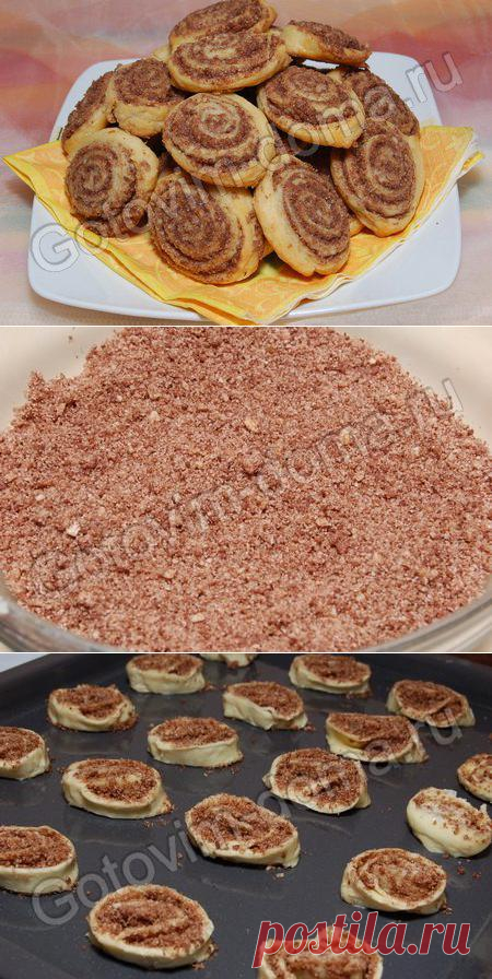 Печенье "Шоколадные розочки"