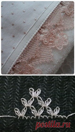 ТУРЕЦКОЕ КРУЖЕВО- УРОК 2 *ОБВЯЗКА КРАЯ* - ДУГИ - запись пользователя Наталья (Наталья) в сообществе Прочие виды рукоделия в категории Другие виды рукоделия