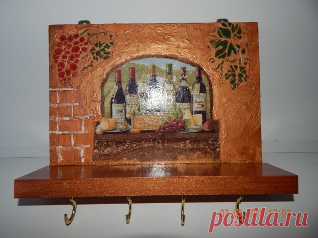 картины полочки из подручных материалов - Декупаж. Работы пользователей