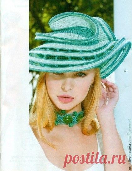 ПОТРЯСАЮЩИЕ ВЯЗАНЫЕ ШЛЯПКИ ОТ ЛЮДМИЛЫ ОРЕШКИНОЙ