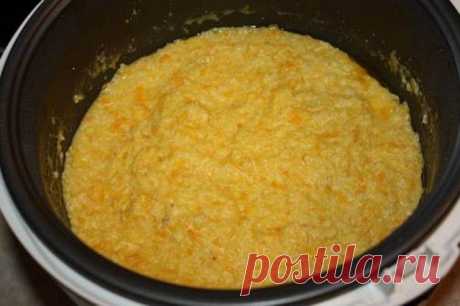 Молочная кукурузная каша в мультиварке: рецепт с пошаговым фото