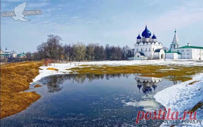 Отдых в Суздале весной.