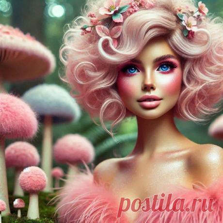 Игривая Модель в Стиле Буртона. Изображение из нейронной сети Dalle 3 - Dalle примеры промтов - Форум ИИ о нейросетях - Yes Ai