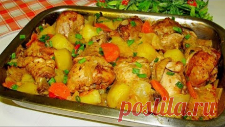 Когда хочу ВКУСНЫЙ УЖИН, но МАЛО ВРЕМЕНИ, готовлю ЭТО БЛЮДО! И получается ОТЛИЧНО!