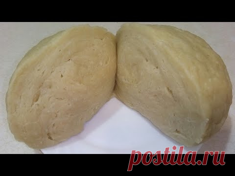 ПОСТНОЕ БЕЗдрожжевое ТЕСТО. Тесто ДЛЯ печеных  ПИРОЖКОВ.