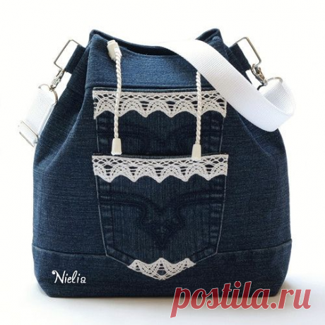 Изящные лоскутные сумочки. Вторая жизнь джинсовой ткани. | Магия творчества | Яндекс Дзен
