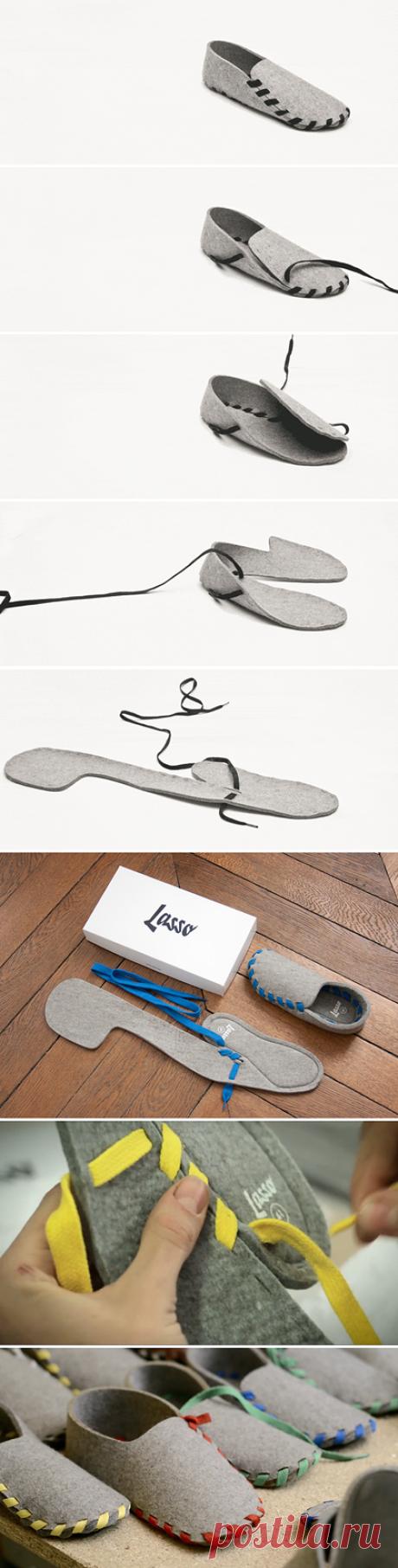 Lasso : Wool Felt Slippers Cobretti Blog