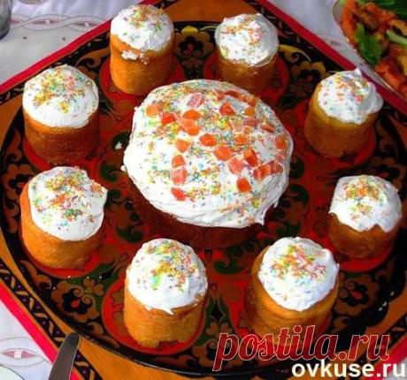 Кулич "Домашний" - Простые рецепты Овкусе.ру