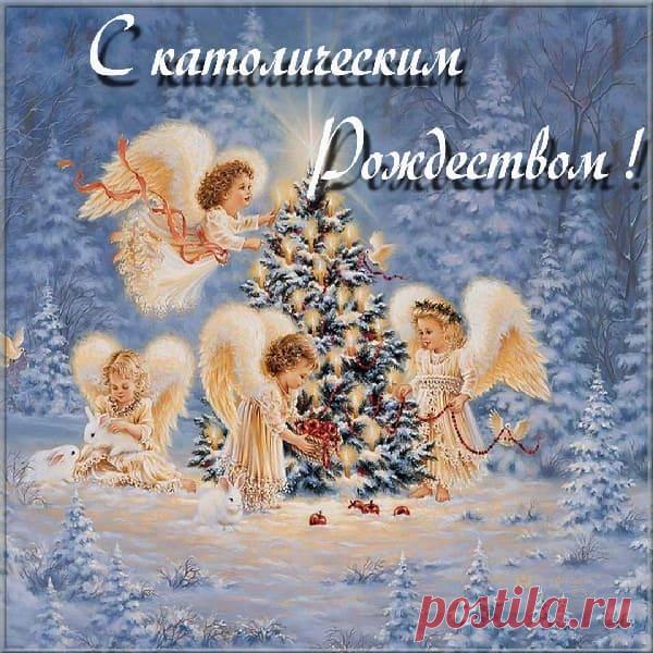 Пусть в двери праздник постучится,
Пусть Католическое Рождество придет к Вам в дом.
И волшебство пускай случится,
Заполнив всё вокруг добром.