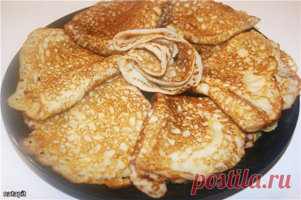 Тонкие блинчики из сырого картофеля