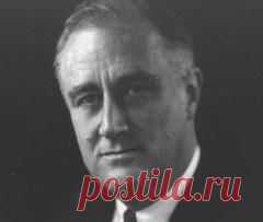 Сегодня 12 апреля в 1945 году умер(ла) Франклин Рузвельт