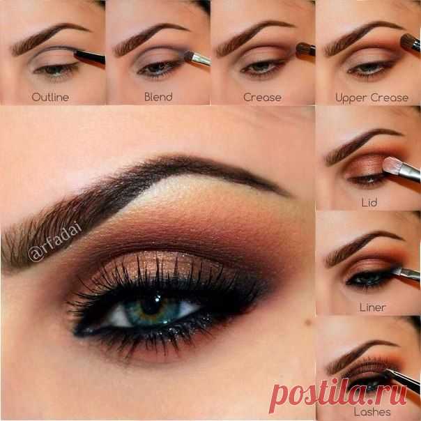 КРАСИВЫЙ ШОКОЛАДНЫЙ МАКИЯЖ / Логика моды