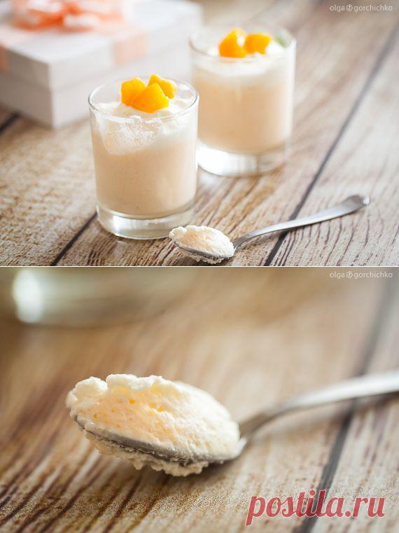 Персиковый мусс: Кулинарный фотодневник