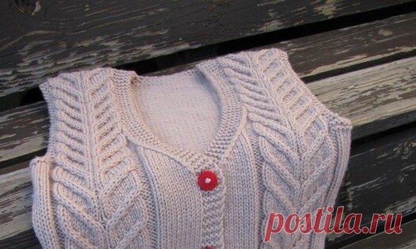 Жилеты, безрукавки | Шкатулка рукоделия. Сайт для рукодельниц.