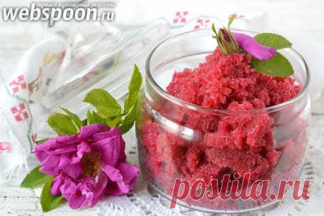 Роза перетёртая с сахаром рецепт с фото на Webspoon.ru