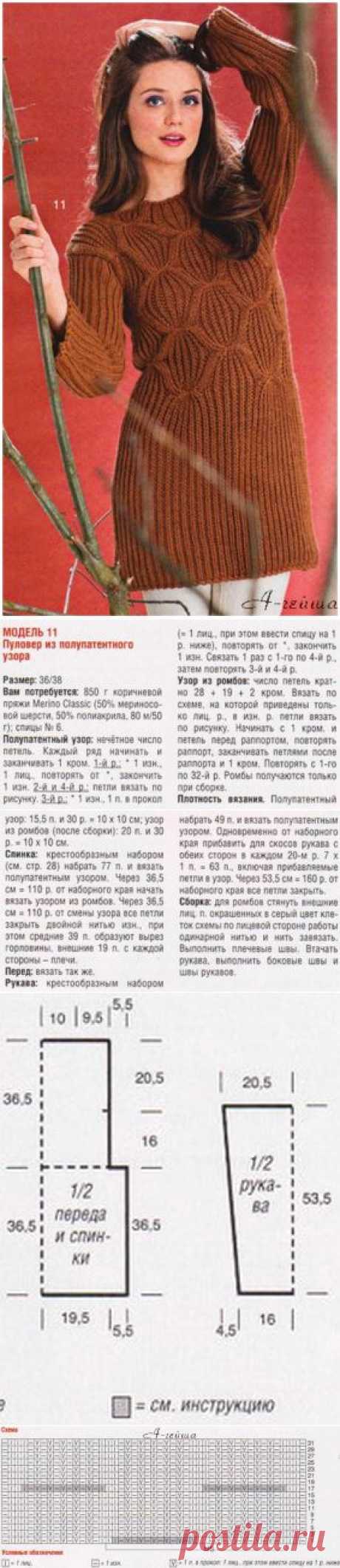 ДЛИННЫЙ ПУЛОВЕР
