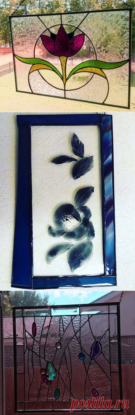 Витраж своими руками: идеи и советы | 33 Поделки | Яндекс Дзен
