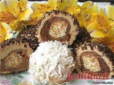 Конфеты "Творожные шарики" - Конфеты - Десерты - Каталог десертов - Лучшие десерты в картинках