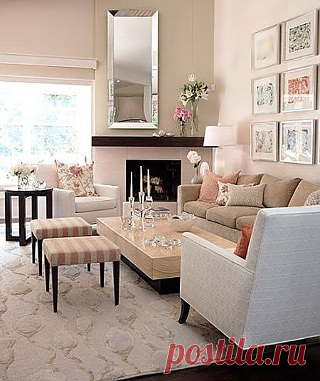 пастель в интерьере