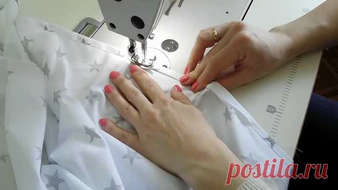Простынь на резинке своими руками