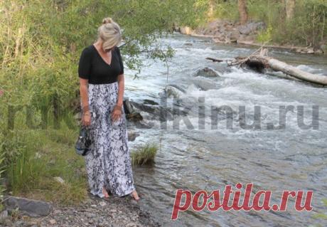 Как сделать платье своими руками. Быстро и просто. Мастер-класс.