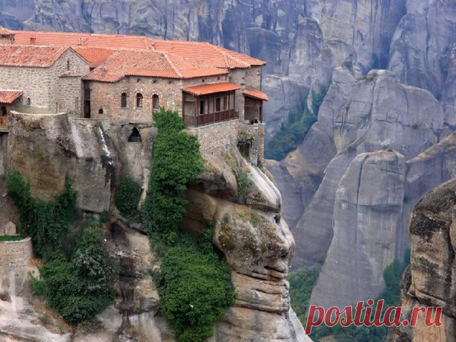 Греческие монастыри - метеоры