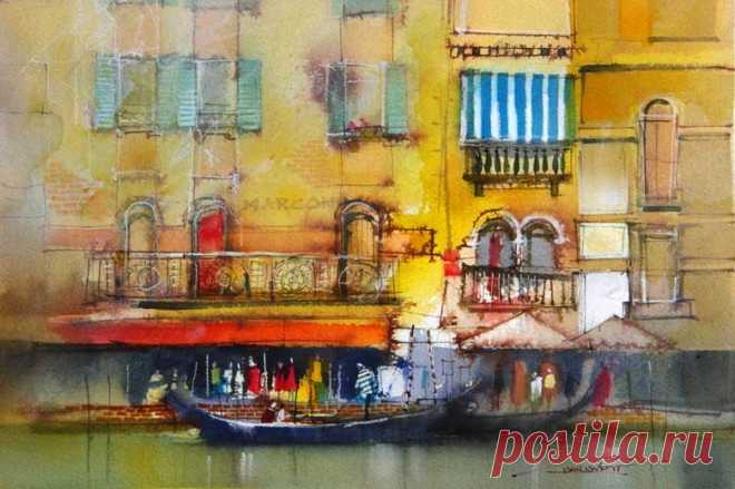 когда акварель — НЕ АКВАРЕЛЬ | John Lovett | ActualArtist.ru