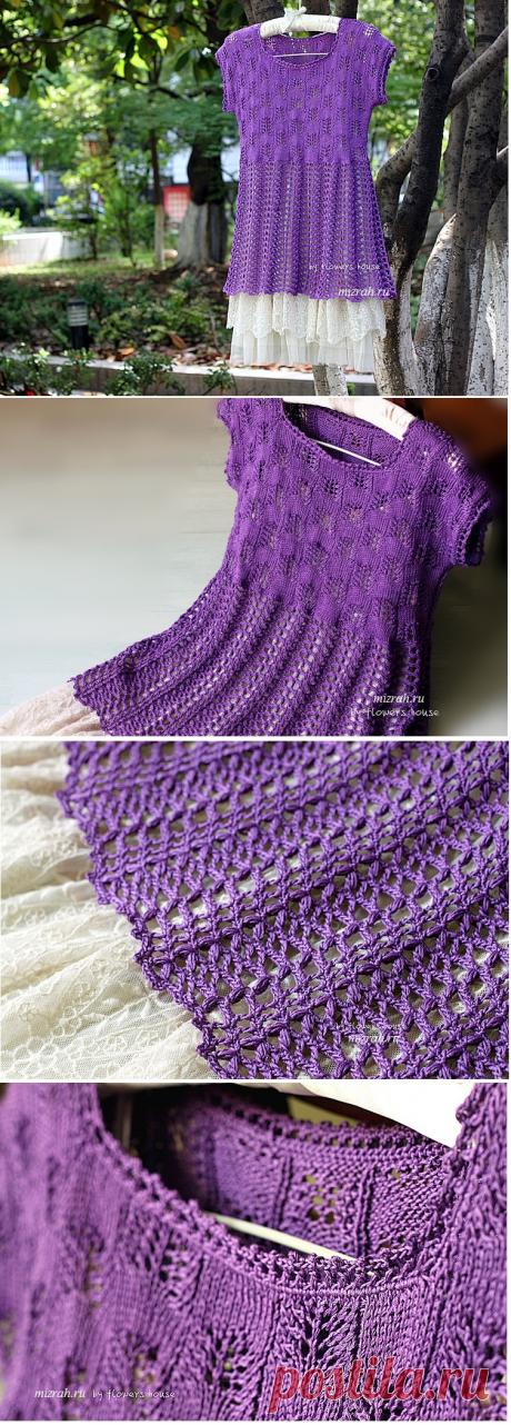 Удачная модель: туника спицы+крючок