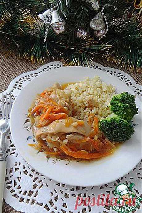 Куриные окорочка тушеные в соевом соусе - кулинарный рецепт