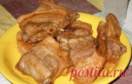 Без заголовка Свиные ребра в мультиварке от Ларисы Логиновой