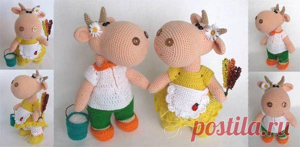 вязаная корова - Самое интересное в блогах