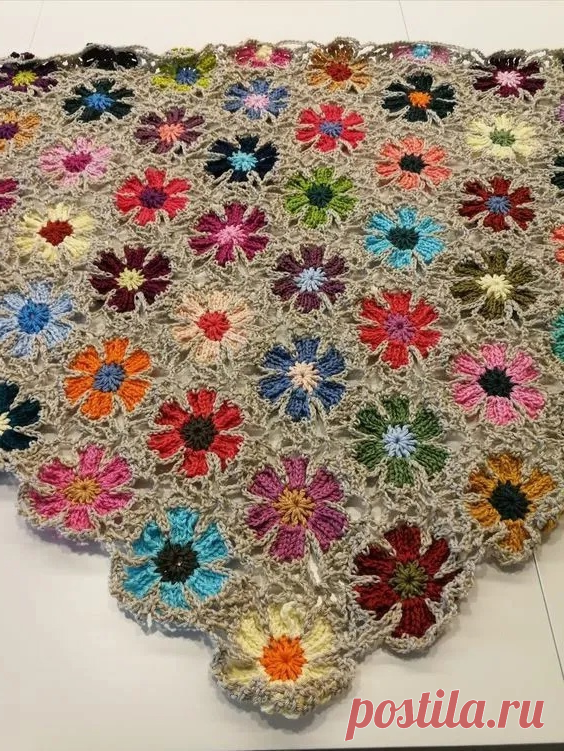 Вязаные цветы крючком - Много идей для вдохновения | Вязание крючком | Дзен