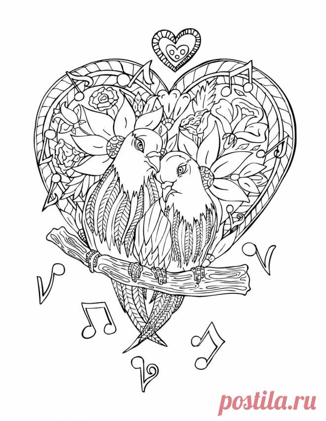 30 Disegni Da Colorare Per Il Giorno Di San Valentino