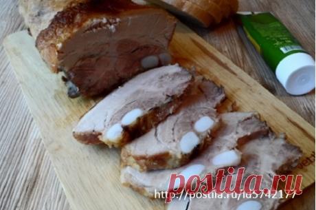 ЗАПЕЧЁННАЯ СВИНАЯ ГРУДИНКА.