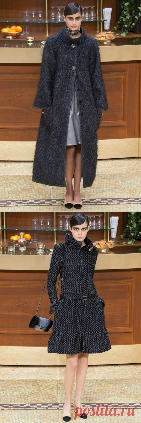 Пальто Chanel осень-зима 2015/2016