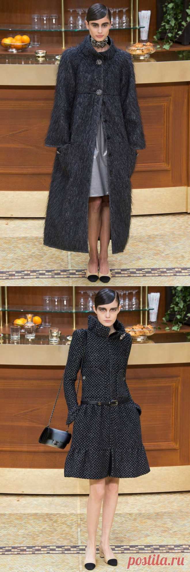 Пальто Chanel осень-зима 2015/2016